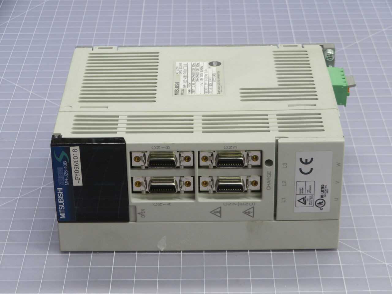 MITSUBISHI MR-J2S-40B-PY096T018 MELSERVO 400W SSCNET SERVO AMPLIFIER T245247 - SERVO