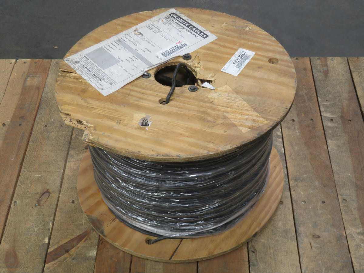 LOT OF 2000 OKONITE 284-20-2401 THERMOCOUPLE EXTENSION CABLE T236375 - ELECTRICAL WIRE