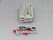 Lot Of 8 Moeller AGM2-11-PKZ2 Trip Indicating Auxiliary Contacts - DC CONTACTOR