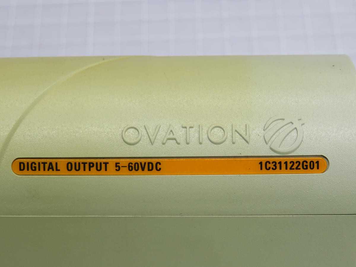 OVATION 1C31122G01 OUTPUT MODULE T229751 - PLC MODULES