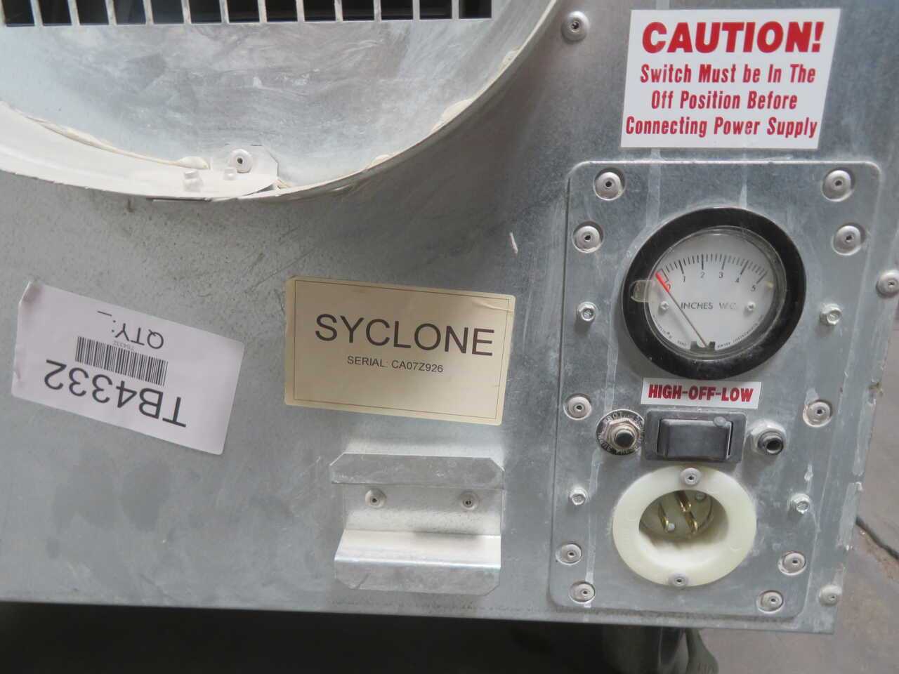 SYCLONE AIR FILTRATION SYSTEM - AIR FILTRATION