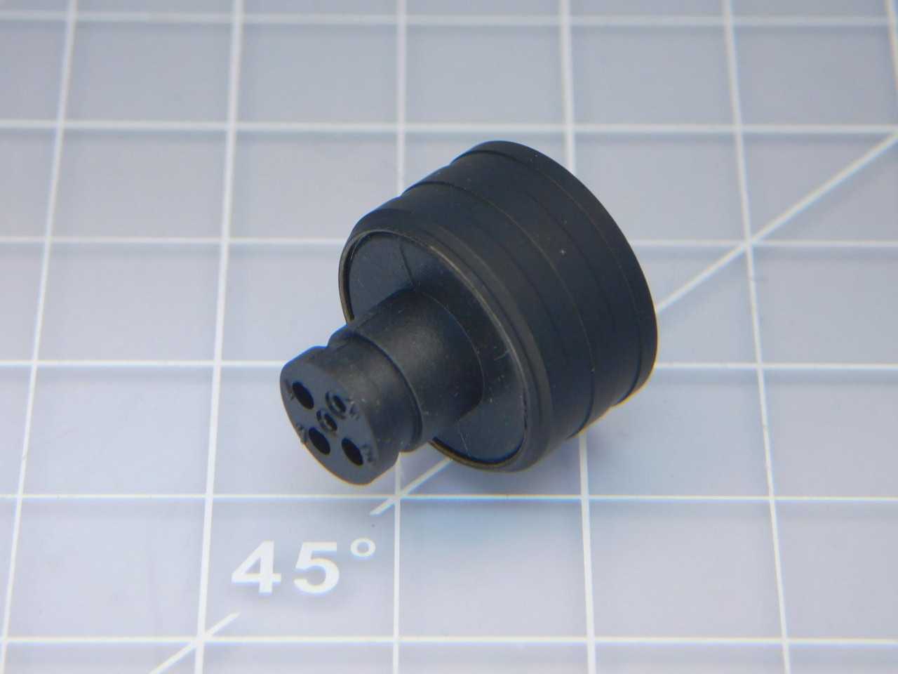 LOT OF 400 1203070347 C 3P MALE TEFLON U-LOCK ASSEMBLY T138644 - ELECTRICAL COMPONENTS