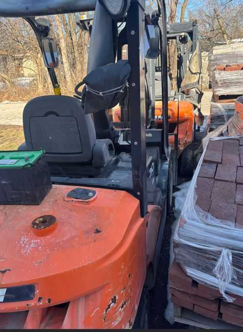 2018 Doosan D30S-7 Diesel Sit-Down Forklift, 6000 lb Capacity, 185 in Max Fork Height - SIT-DOWN FORKLIFTS