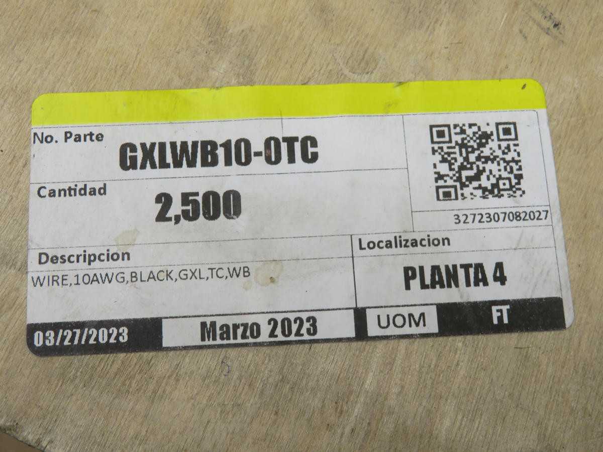 ICA GXLWB10-0TC WIRE T216688 - ELECTRICAL WIRE