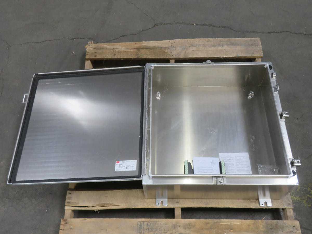 HOFFMAN A24H2408ALLP ALUMINIUM ENCLOSURE T225524 - ELECTRICAL ENCLOSURES
