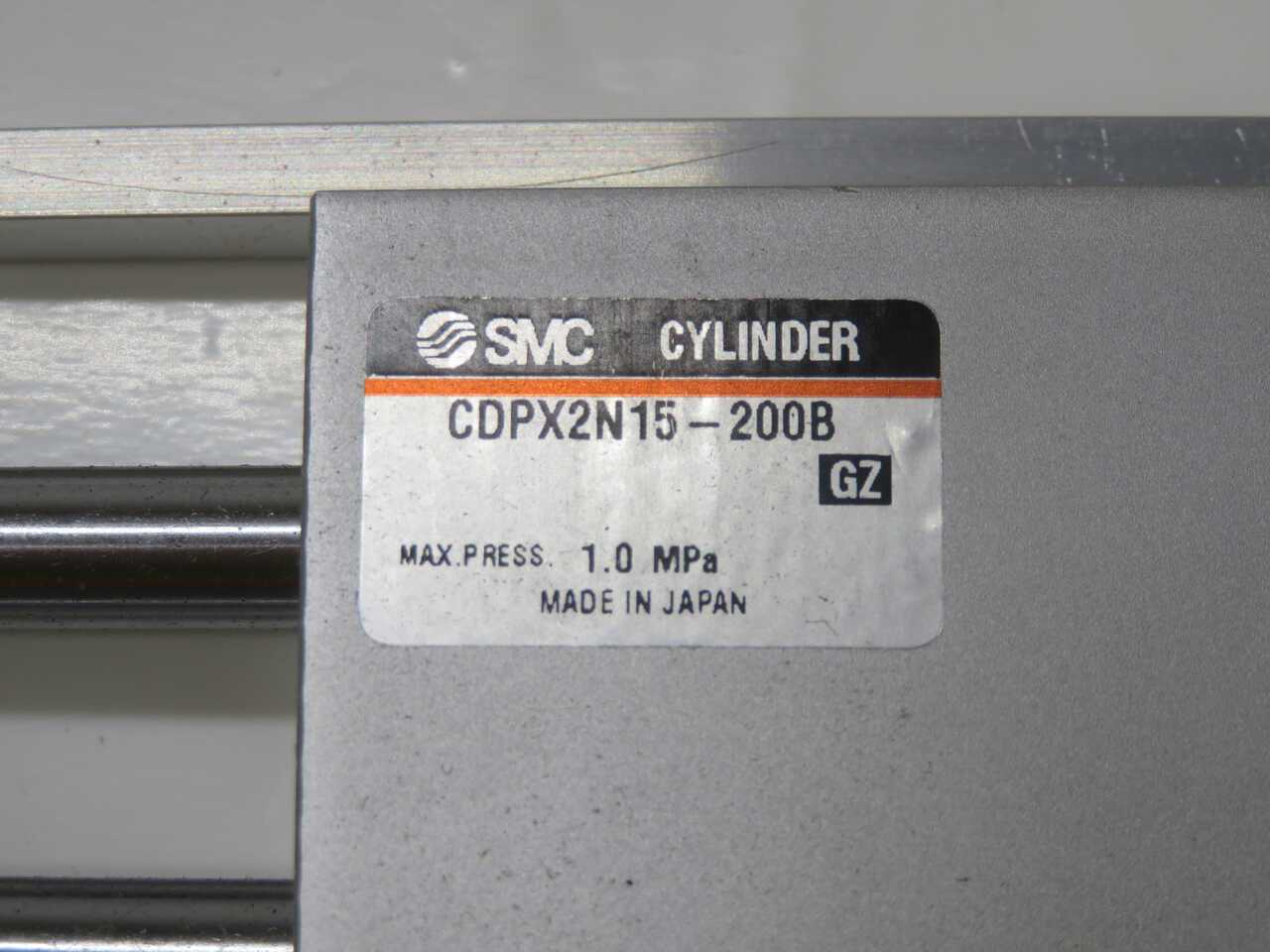 SMC CDPX2N15-200B AIR SLIDE UNIT CYLINDER T269993 - PNEUMATIC CYLINDERS & ACTUATORS