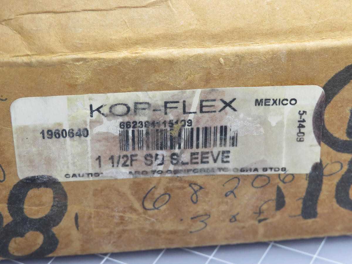 KOPÂFLEX 1960640 SLEEVE T235376 - ELASTOMERIC COUPLING
