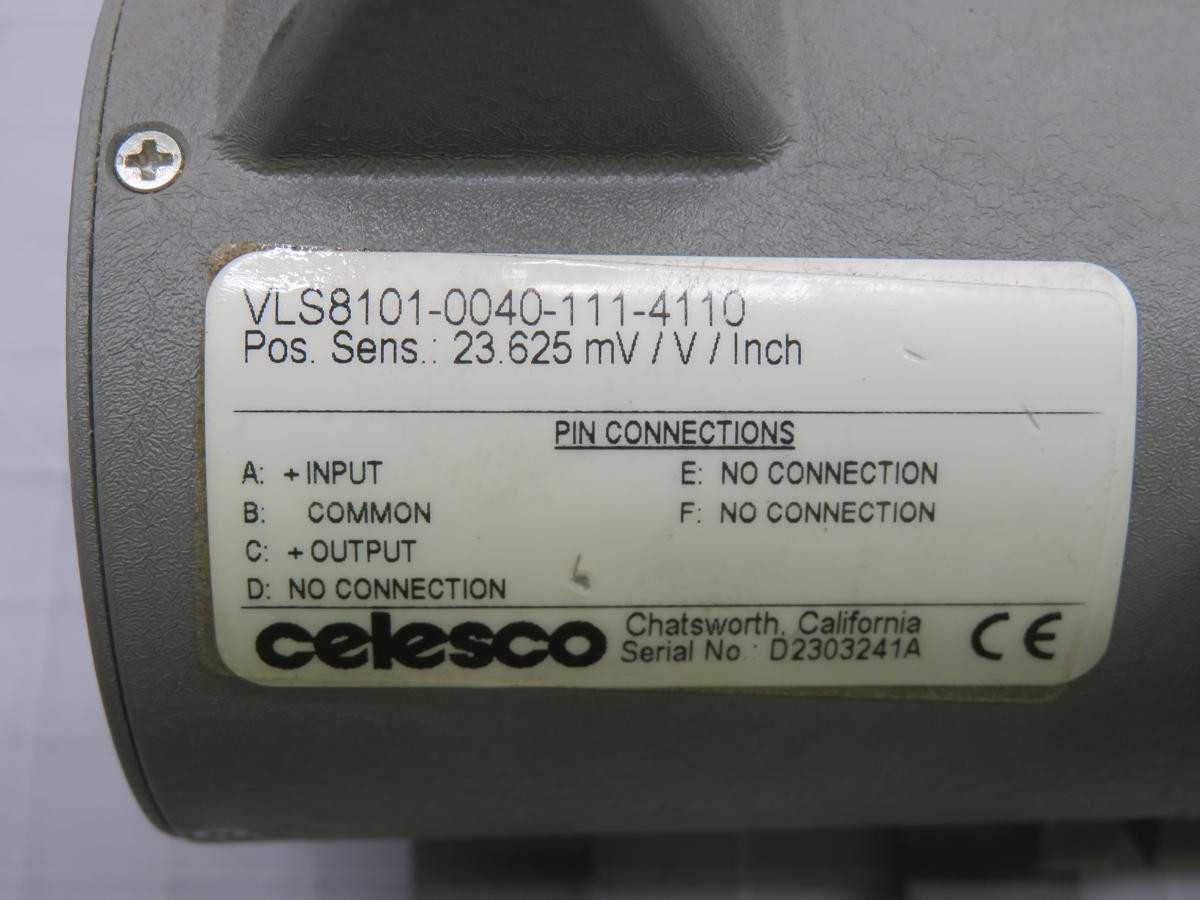 CELESCO VLS8101-0040-111-4110 D2303241A ROTATIONAL DIGITAL POSITION TRANSDUCER T214158 - POSITION MEASUREMENT