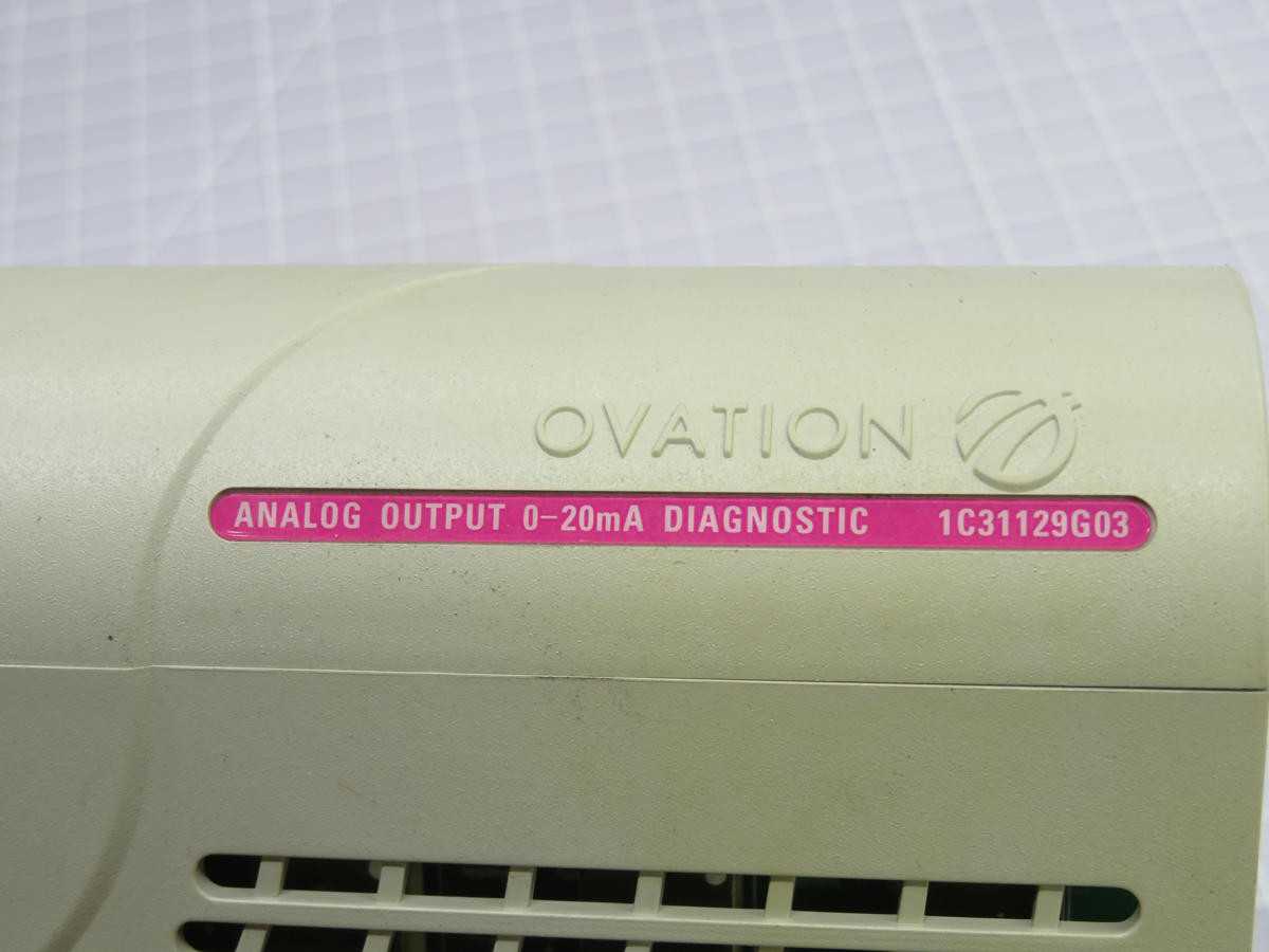 OVATION 1C31129G03 OUTPUT MODULE T237506 - PLC MODULES