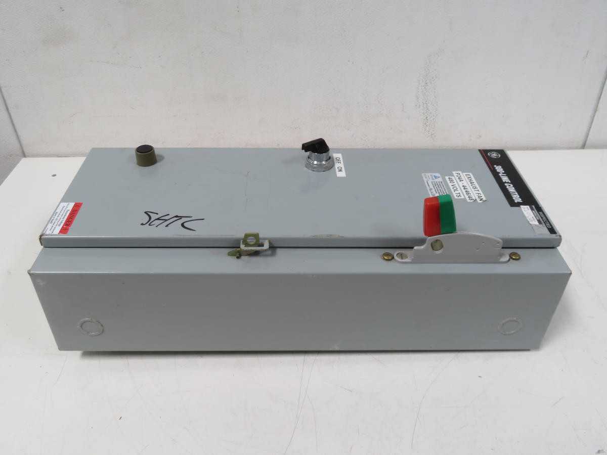 GE CR308CT**RA1DALTA# SELA36AI0030 300 LINE CONTROL COMBO MOTOR STARTER T201524 - DC MOTOR