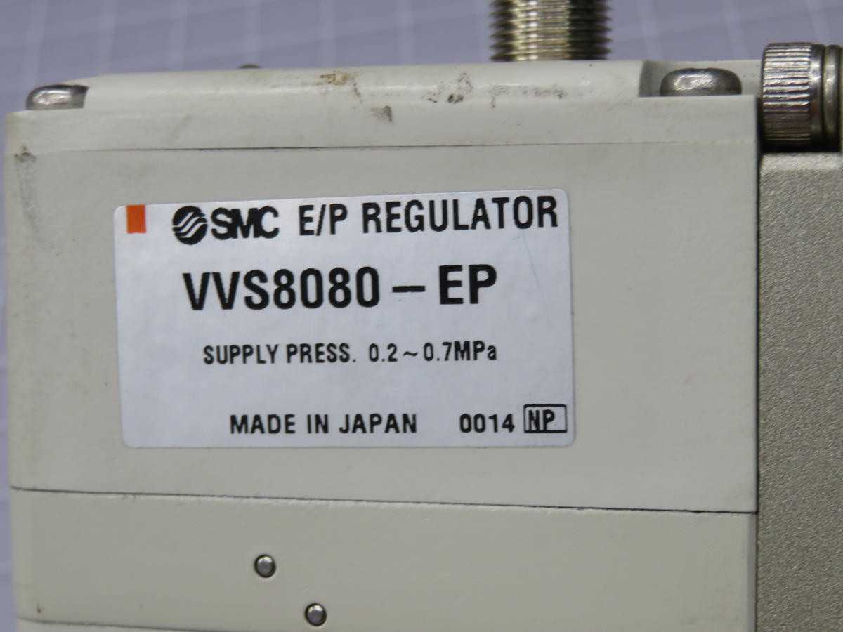 SMC VVS8080-EP E/P REGULATOR T226564 - AUTOMATION & CONTROLS