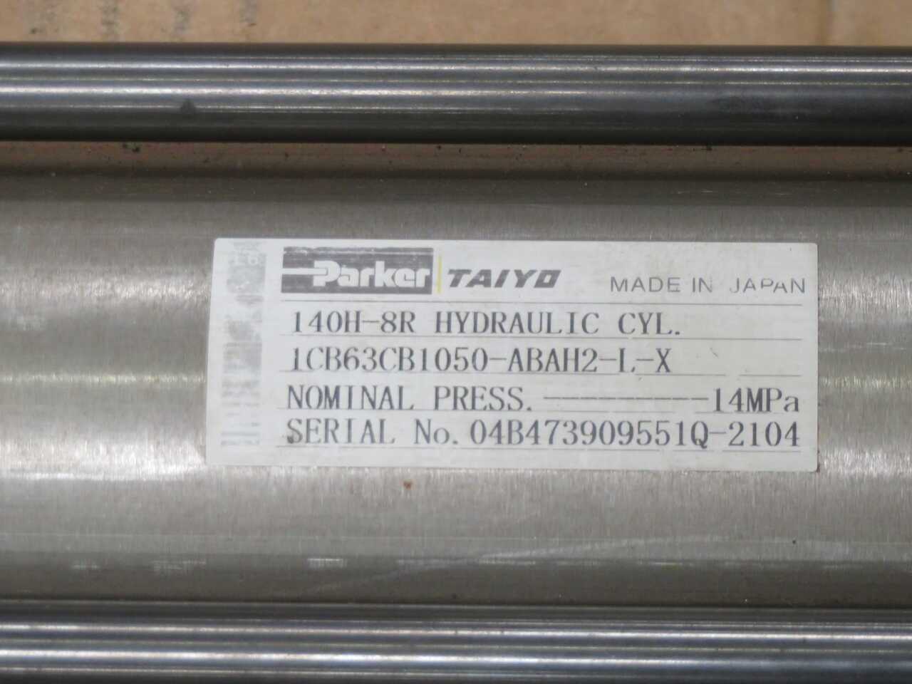 PARKER 140H-8R HYDRAULIC CYLINDER T270461 - PNEUMATIC CYLINDERS & ACTUATORS
