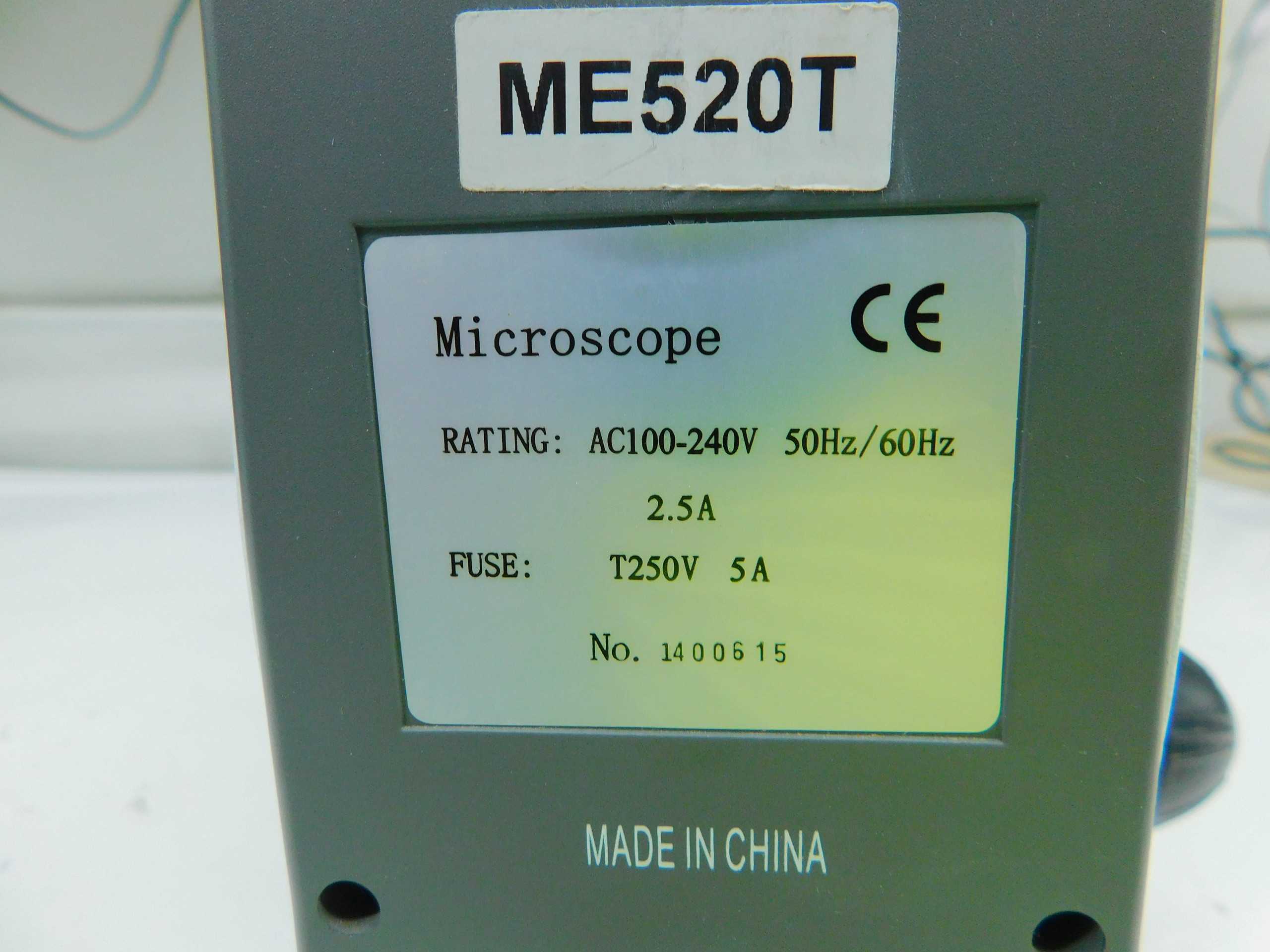 AMSCOPE ME520T TRINOCULAR BIOLOGICAL MICROSCOPE WITH 1000X - LAB & SCIENTIFIC