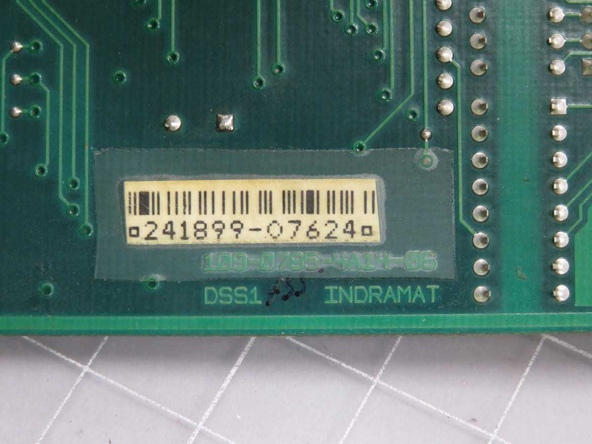 BOSCH 109-0785-4A14-06 PLC MODULE T228757 - PLC MODULES