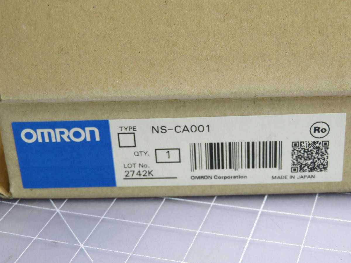 OMRON NS-CA001 INPUT MODULE T229324 - PLC MODULES