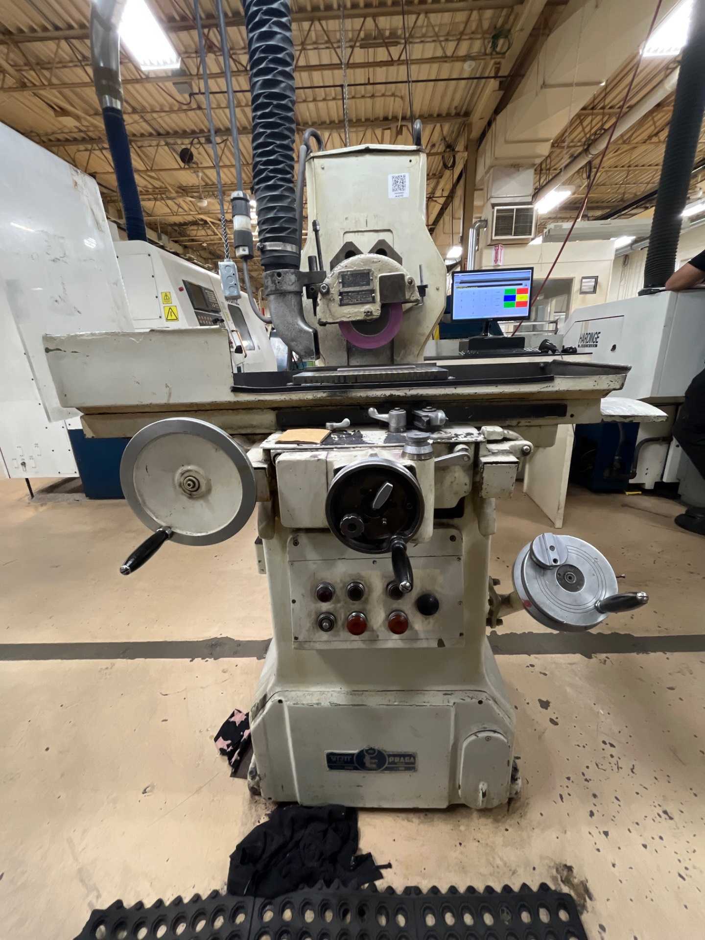 1994 Praga 451 Surface Grinder - 3" Wheel, 480V, 2880 RPM, 10" Height - SURFACE GRINDERS