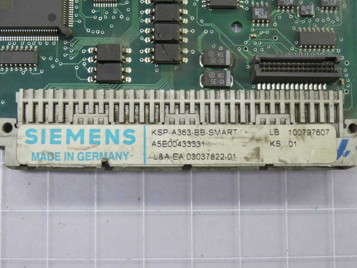 SIEMENS KSP-A363-BB-SMART SMART DRIVE T256099 - PCB CIRCUIT BOARDS