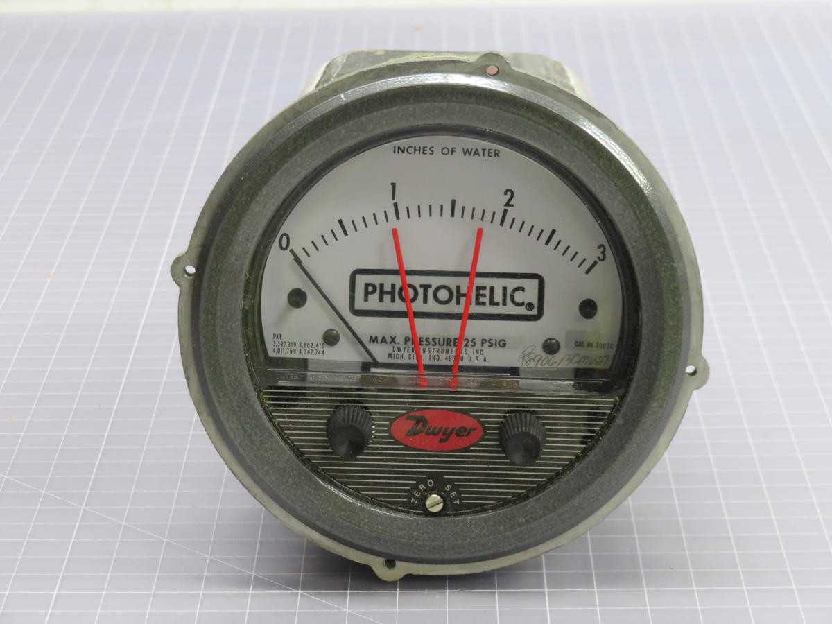 DWYER 3003 PRESSURE SWITCH T228765 - PRESSURE MEASUREMENT