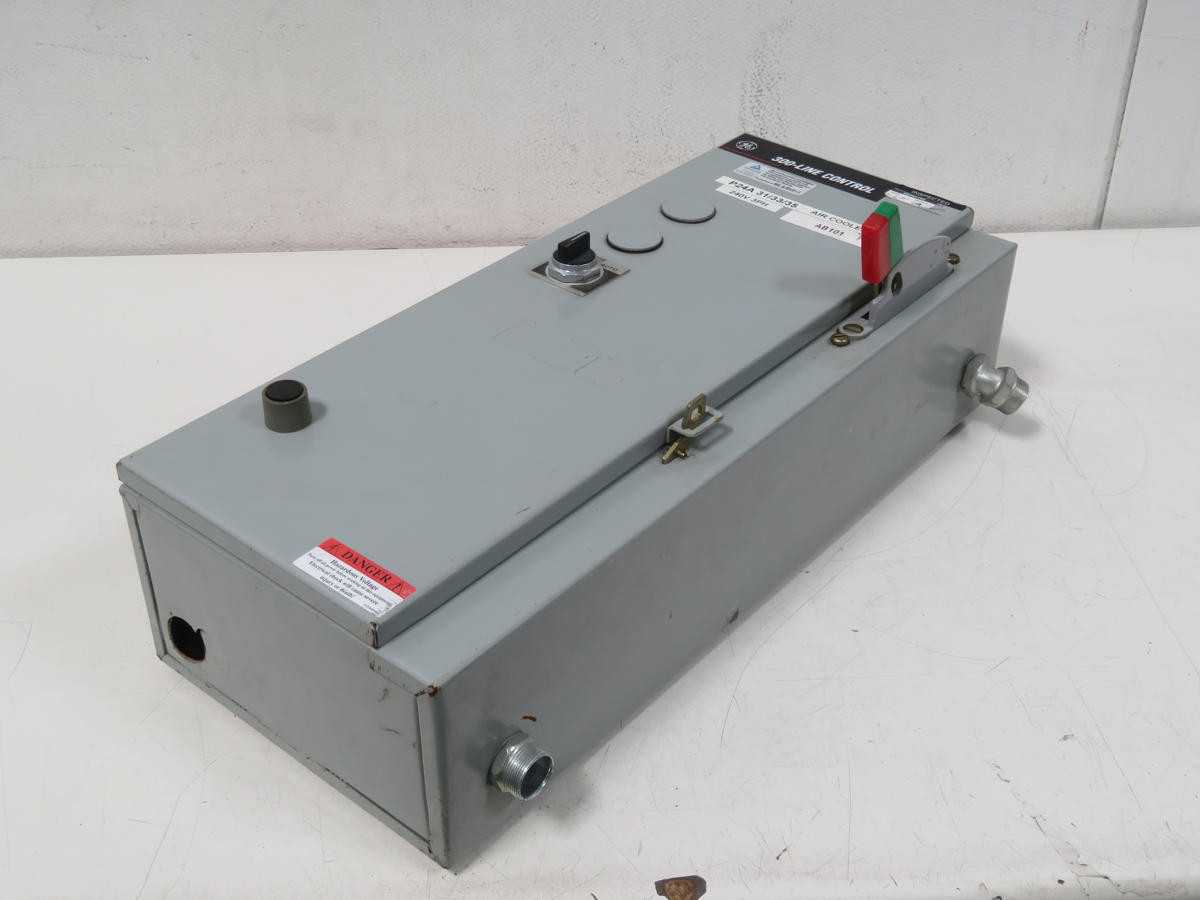 GE CR307CT14TFHDALUA SELA36AT0030 300 LINE CONTROL COMBO MOTOR STARTER T201521 - DC MOTOR