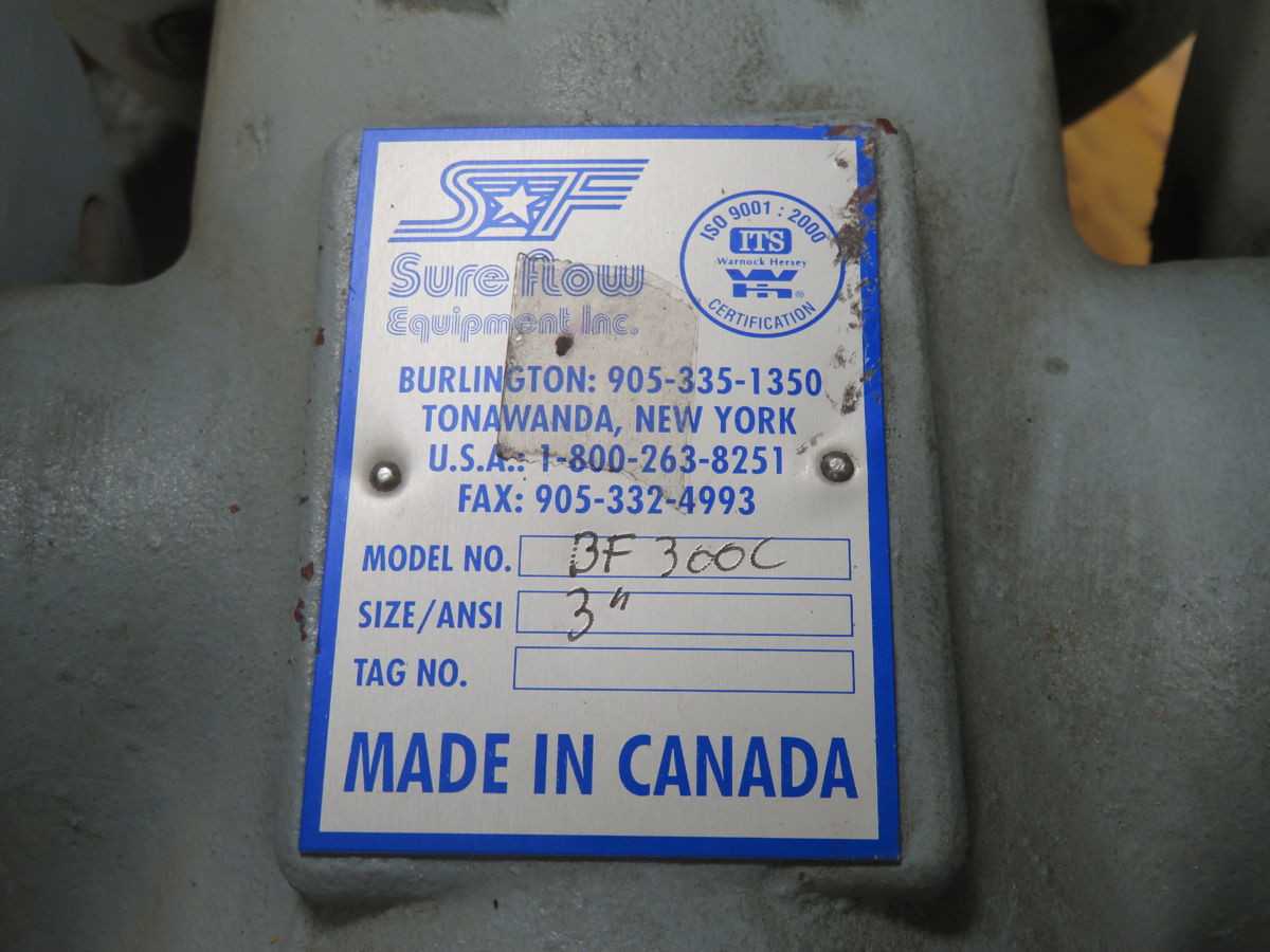 Sure Flow BF 300C Flanged Basket Strainer T246775 - INDUSTRIAL PARTS
