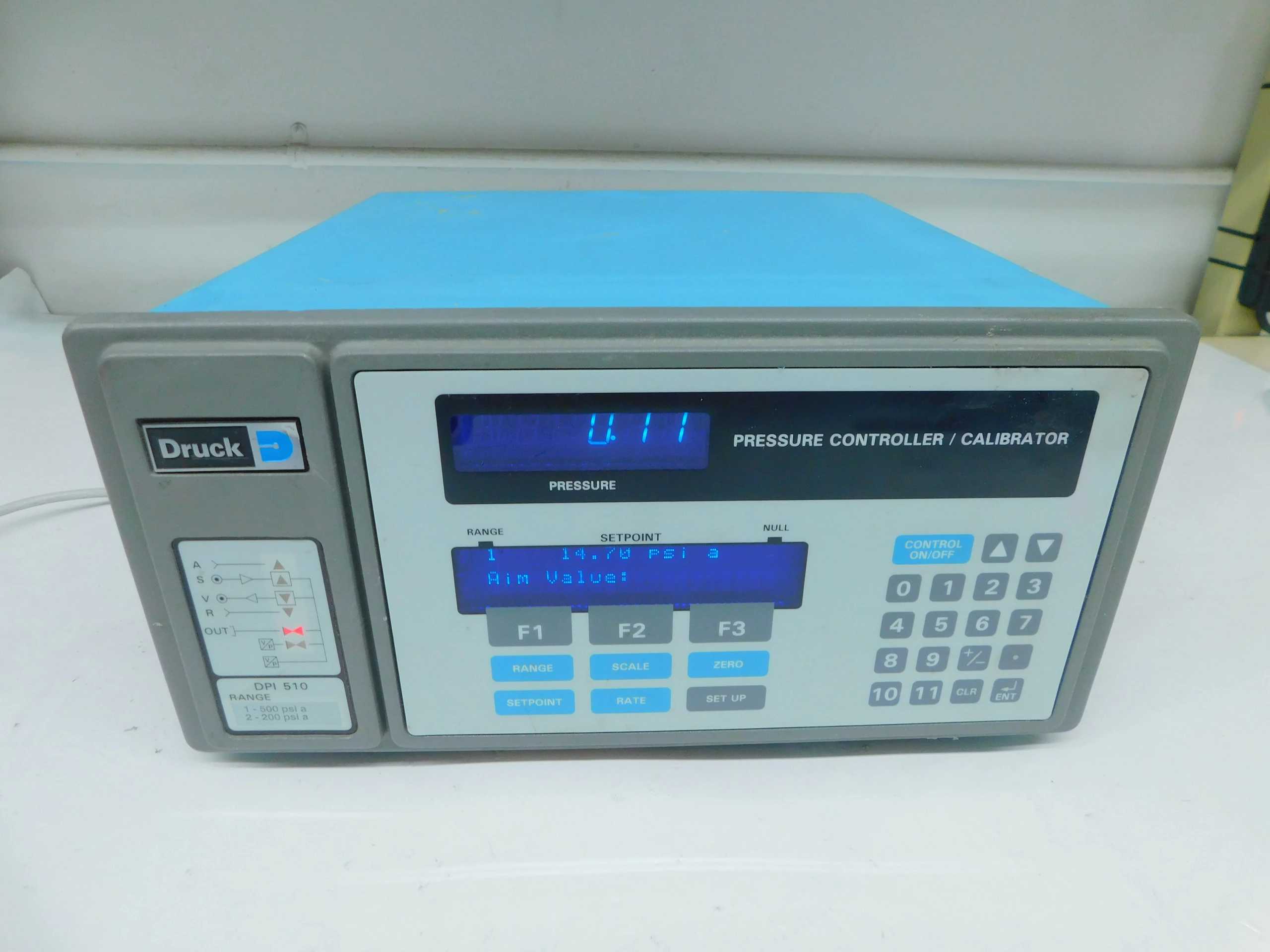 Druck DPI 510 Pressure Controller/Calibrator for Precision Measurements - PRESSURE MEASUREMENT