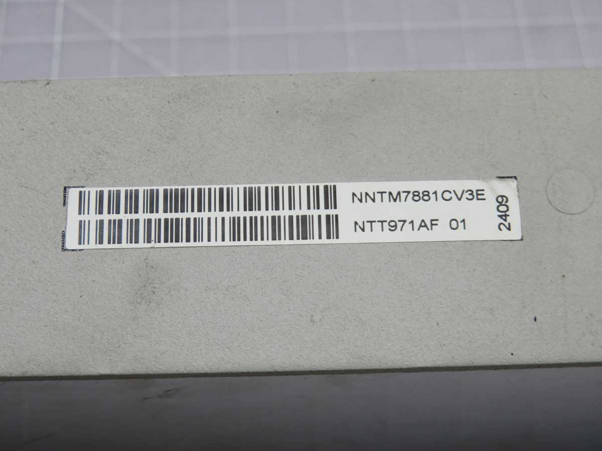 NNTM7881CV3E I/O MODULE T243894 - PLC MODULES
