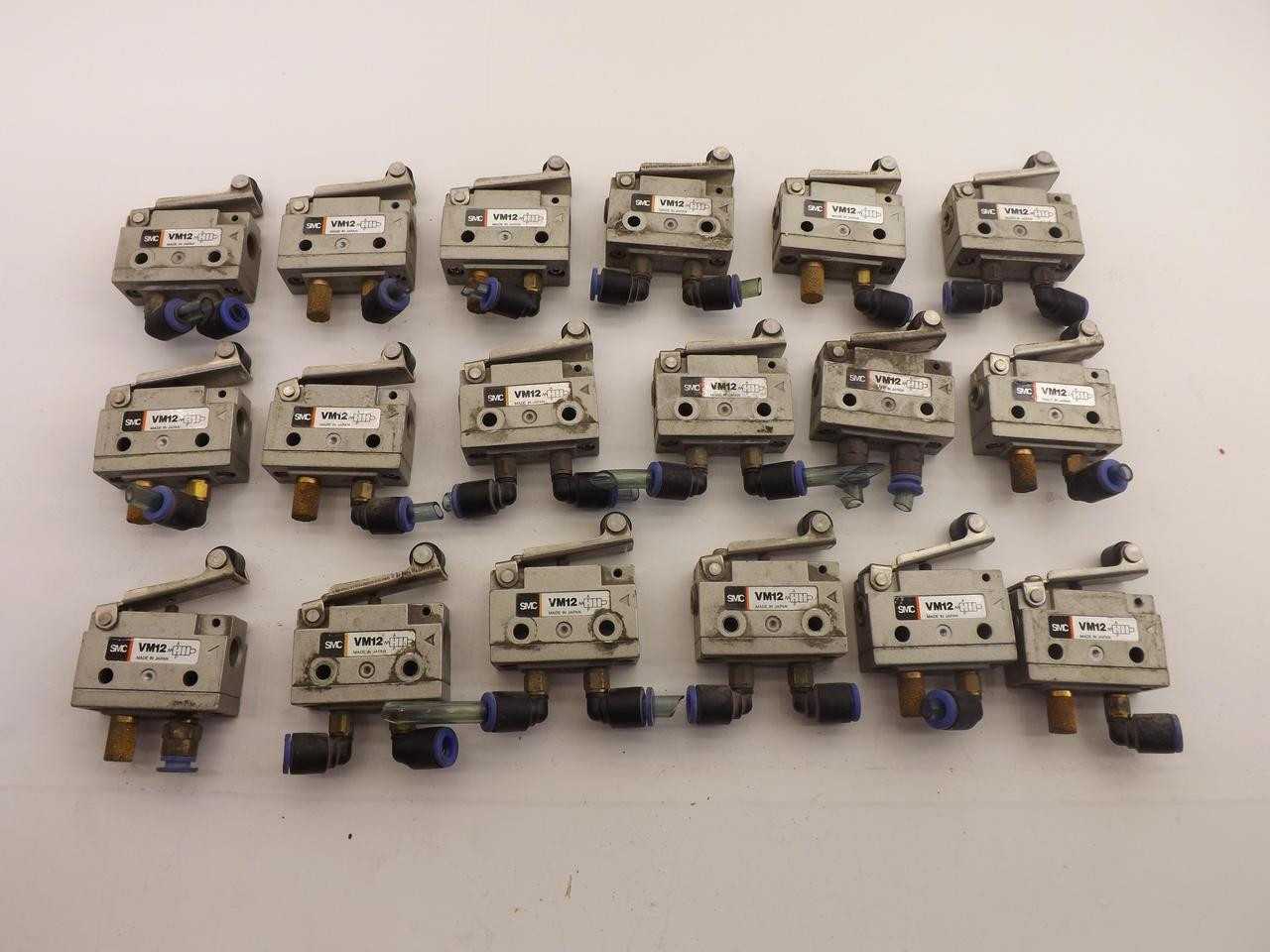 LOT OF 18 SMC VM12 LIMIT SWITCHES T41617 - SWITCHES