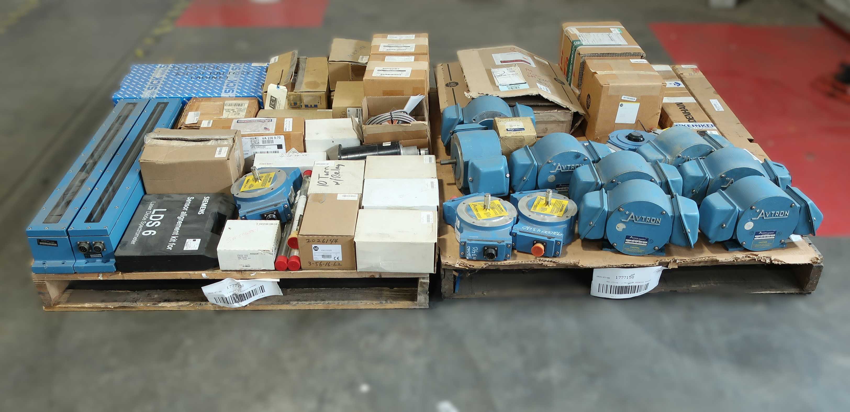 SKU 1777158 - 2 PALLETS OF ASSORTED SENSORS - SENSORS