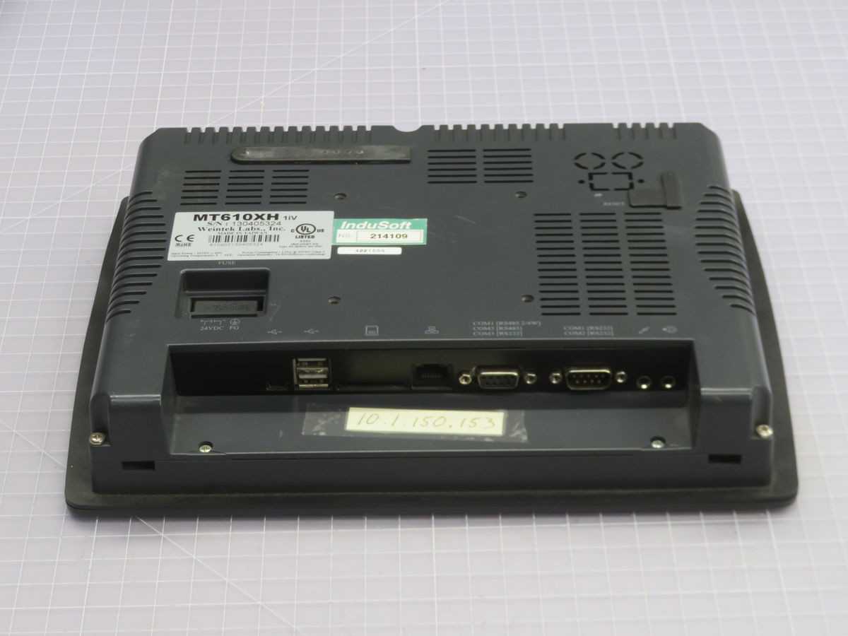 Weintek Labs MT610XH 1IV Touch Panel Display T258993 - OPERATOR INTERFACE PANELS