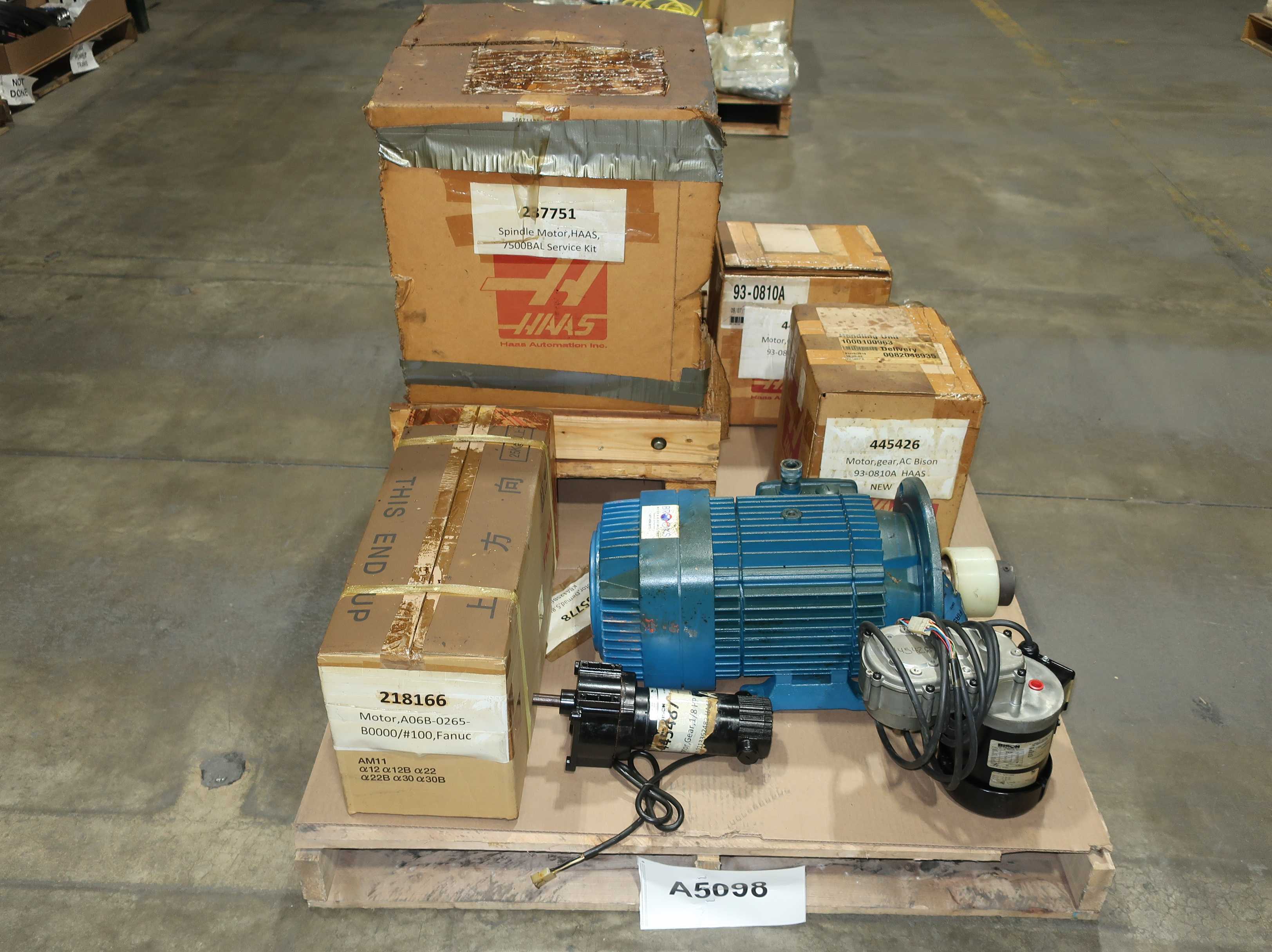 Pallet Of Assorted Motors For Sale - Variety Of High-Quality Options - AC MOTOR