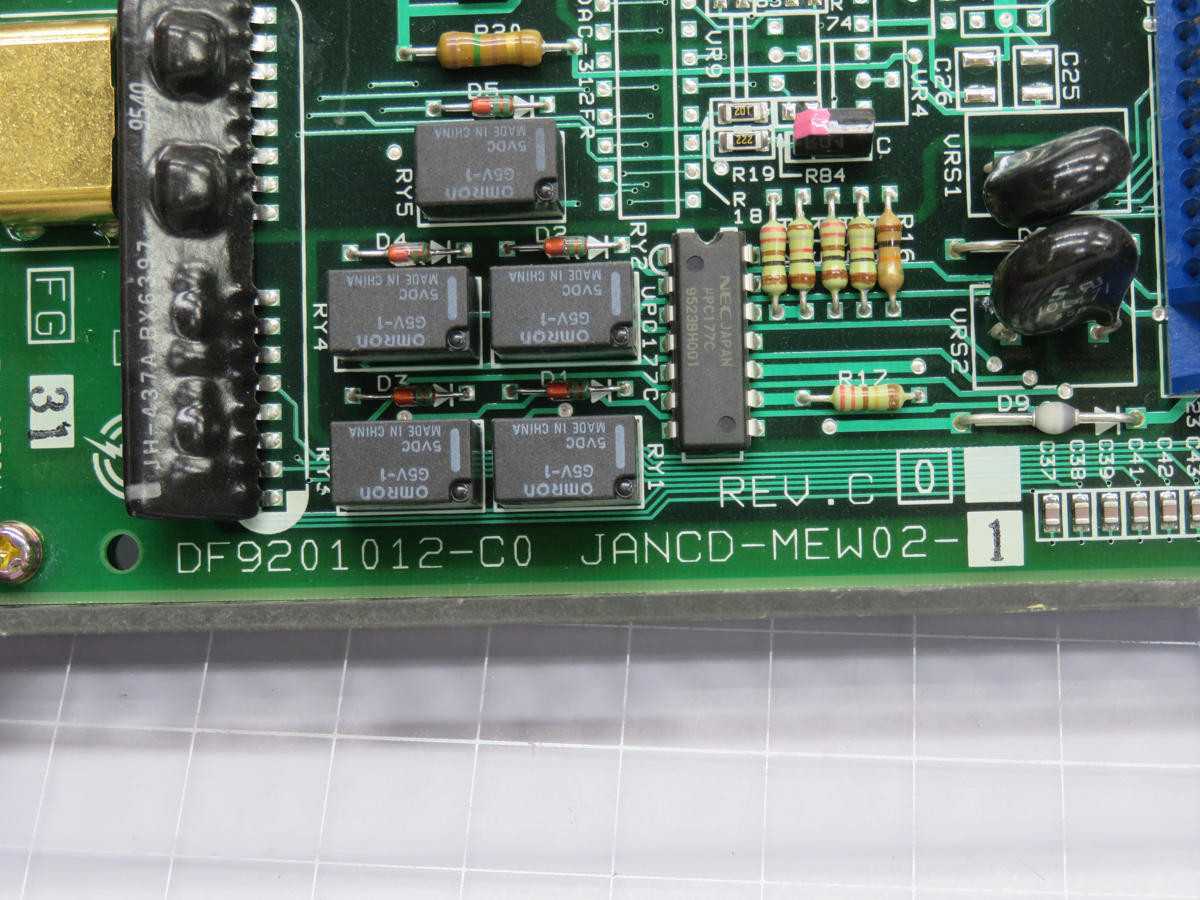 MOTOMAN ROBOTICS JANCD-MEW02-1 DF9201012-C0 SERVO ADD-ON MODULE/BOARD T215306 - SERVO