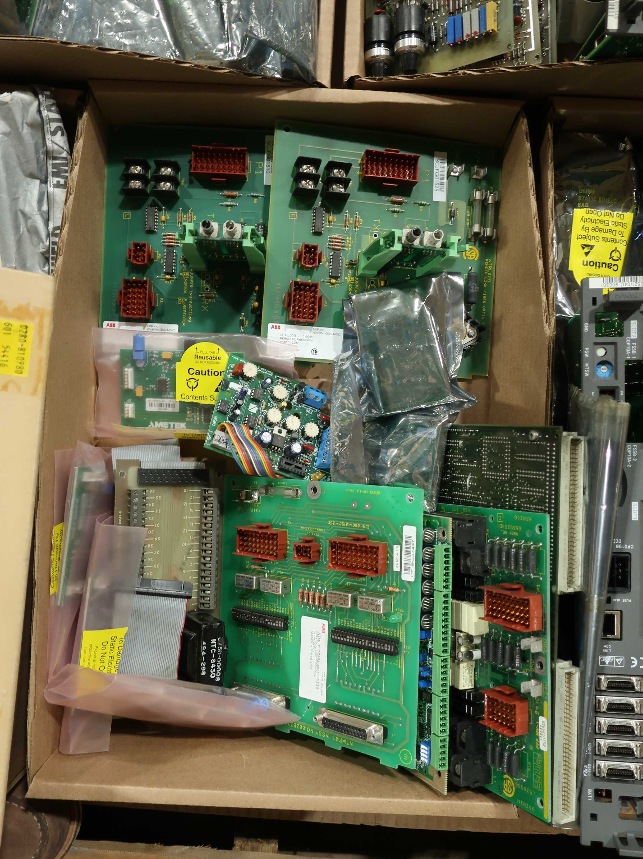 SKU 1774254 - 4 PALLETS OF ASSORTED PCB BOARDS - PCB CIRCUIT BOARDS