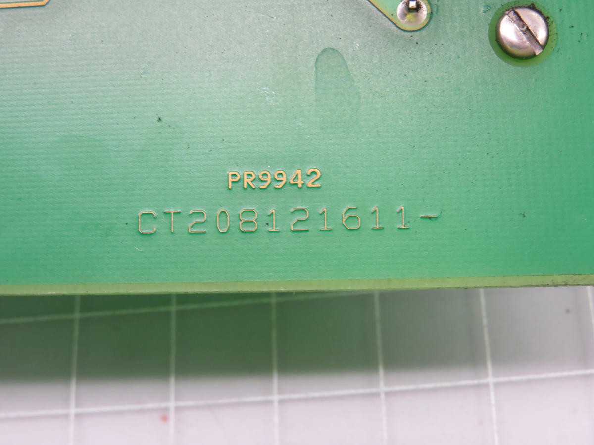 CHARMILLES CT208121611 EDM CIRCUIT BOARD T227559 - POWER SUPPLIES