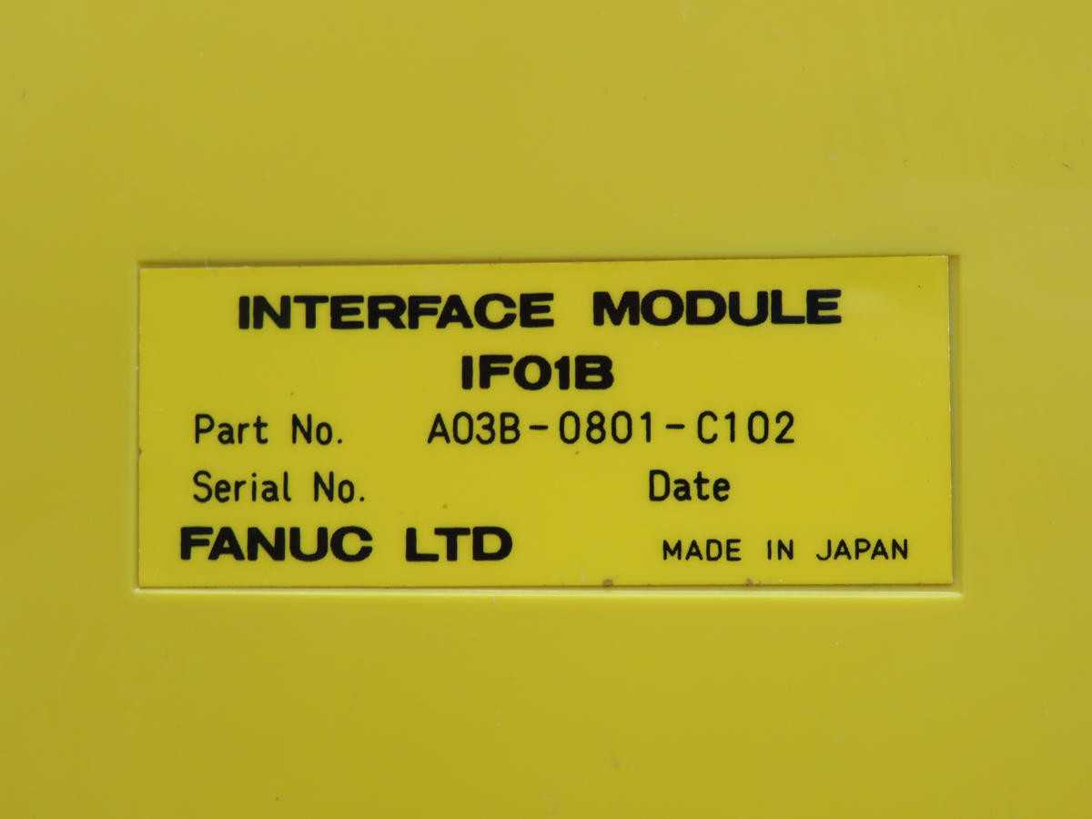 FANUC A03B-0801-C102 SERVO DRIVE/SERVO CONTROL T218841 - SERVO MOTORS