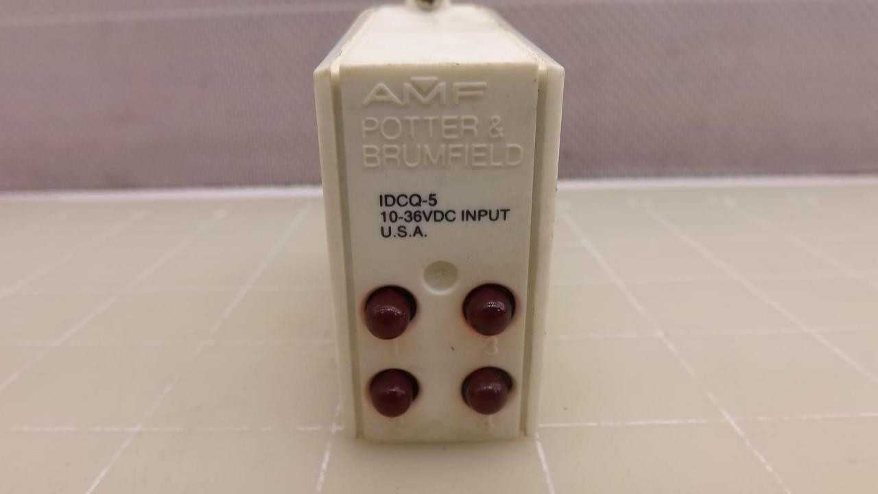 Lot Of 14 AMF Potter & Brumfield IDCQ-5 Solid State Relay T28248 - ELECTRICAL RELAYS