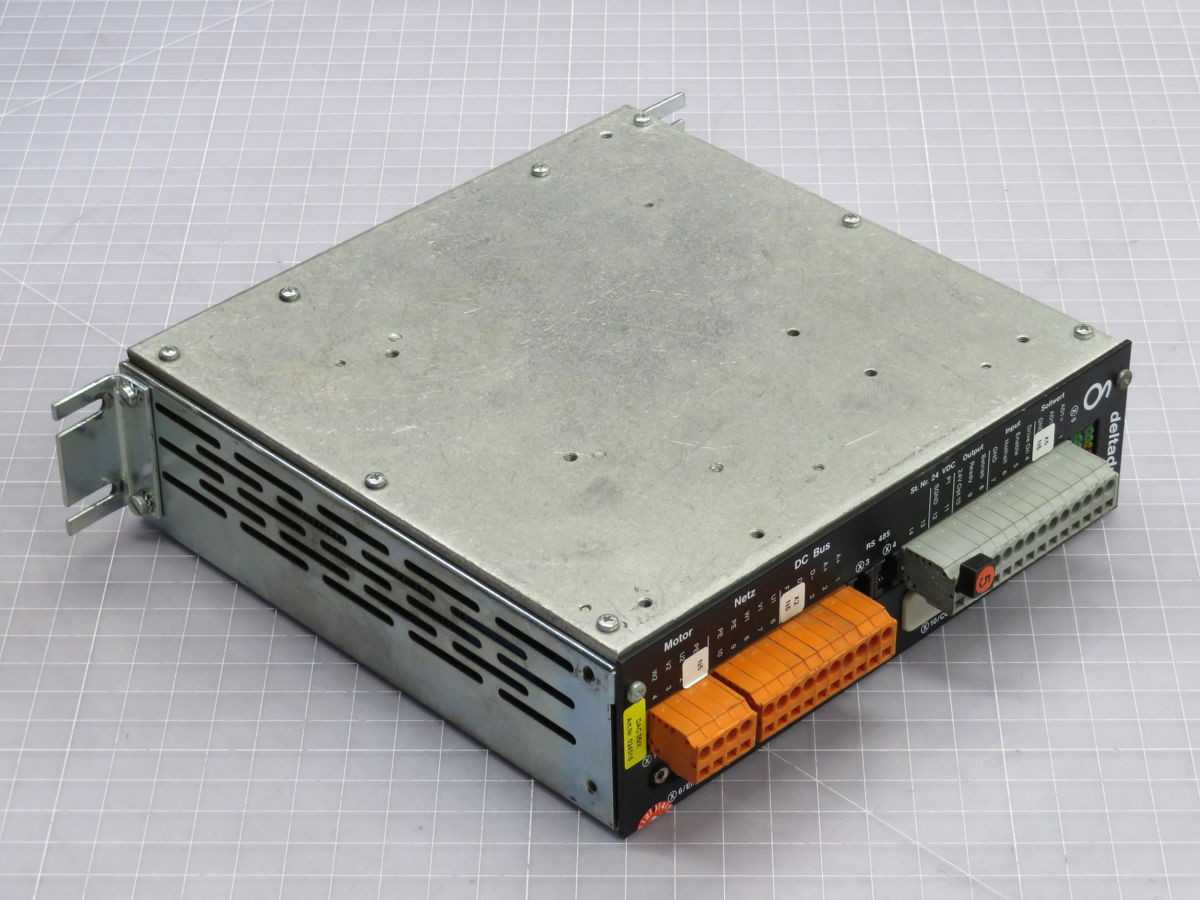 DELTADRIVE DAC 05/X DIGITAL AC SERVO DRIVE T248290 - AC VFD DRIVES