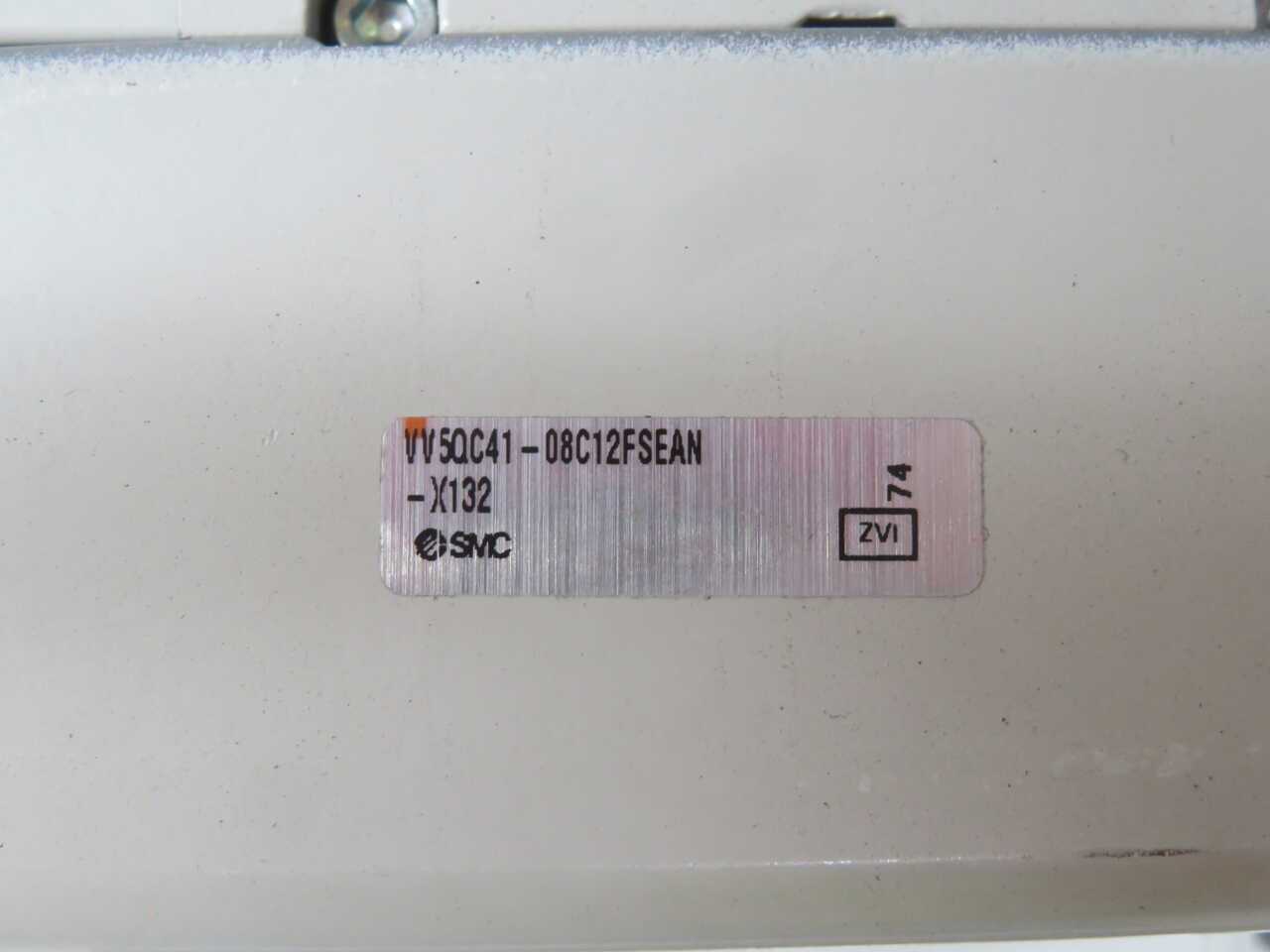 SMC VV5QC41-08C12FSEAN-X132 Pneumatic Manifold Valve T272334 - SOLENOID VALVE