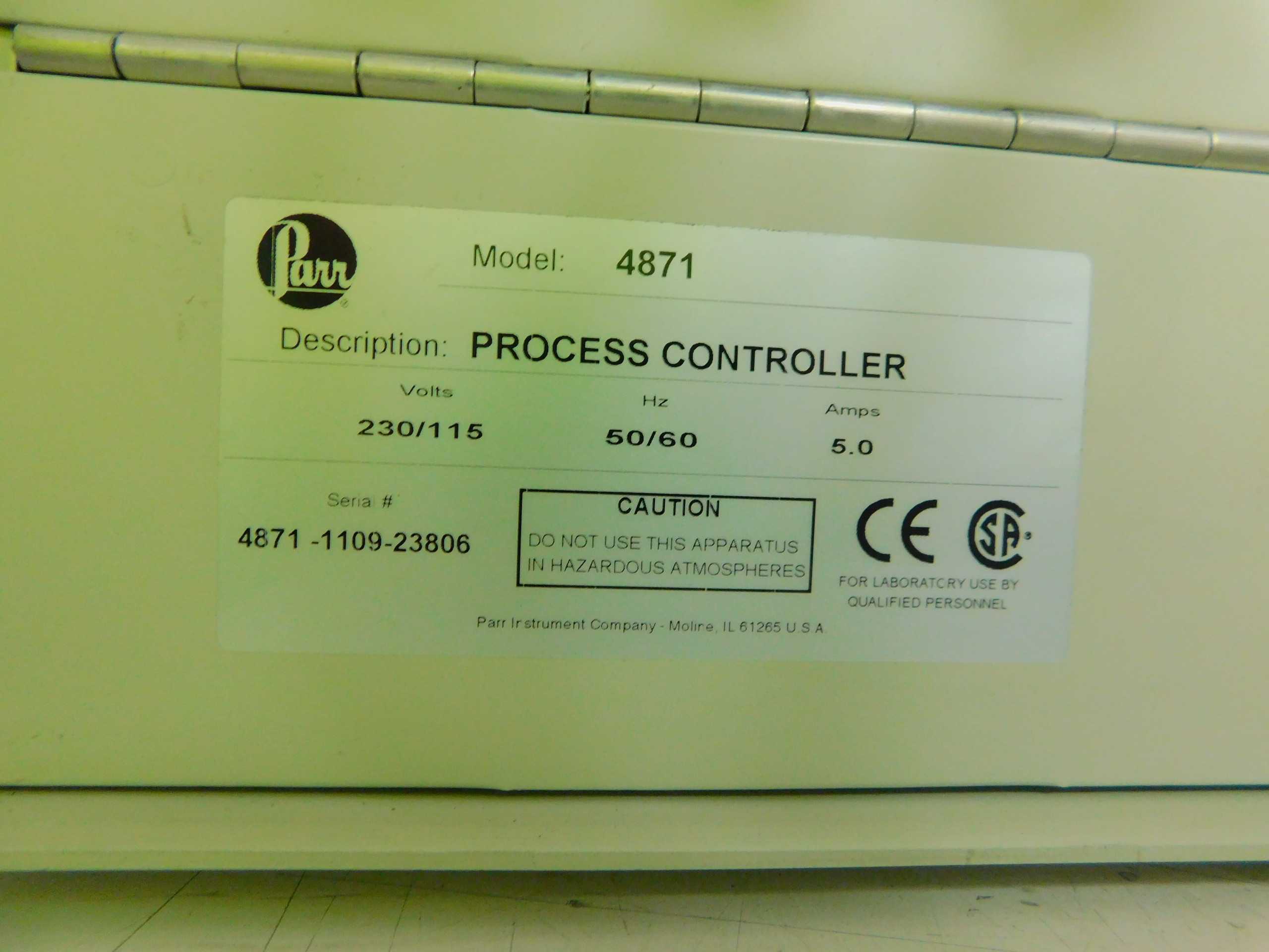 PARR 4871 4875 PRECESS CONTROLLER + 3X POWER CONTROLLER - TEMPERATURE CONTROLLERS