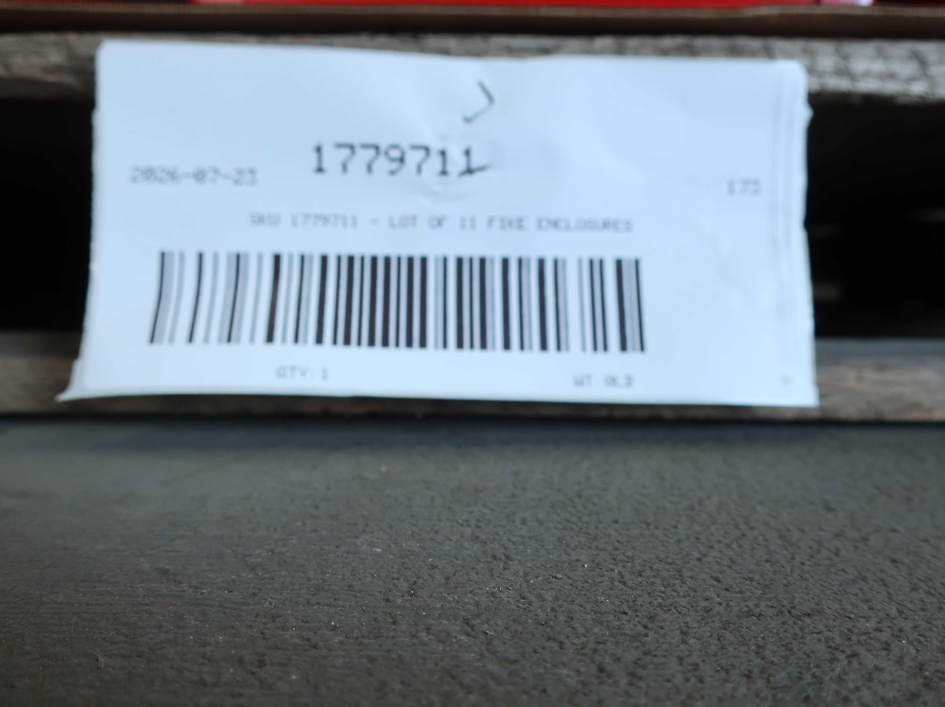 SKU  1779711 - PALLET OF ENCLOSURES - ELECTRICAL ENCLOSURES