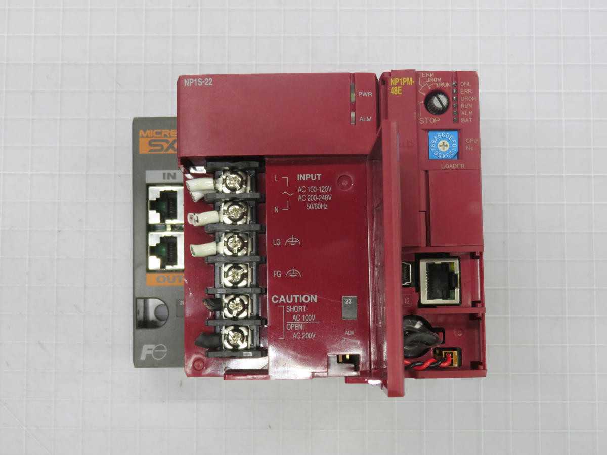 FUJI NP1PM-48E CPU MODULE T227370 - POWER SUPPLIES