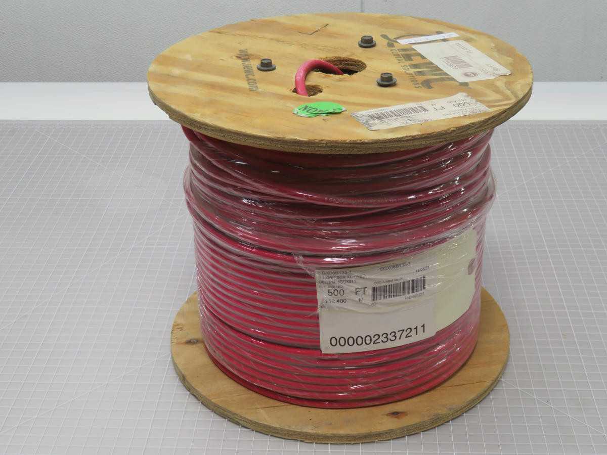 LOT OF 500 FT ICA SGX06B133-1 ELECTRIC WIRE CABLE T205339 - ELECTRICAL WIRE