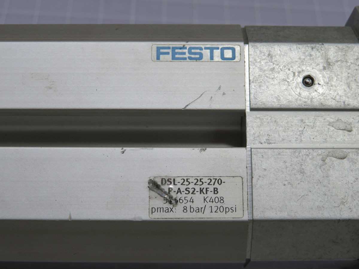 FESTO DSL-25-25-270-P-A-S2-B Linear Unit T250720 For Precision Automation - ACTUATOR