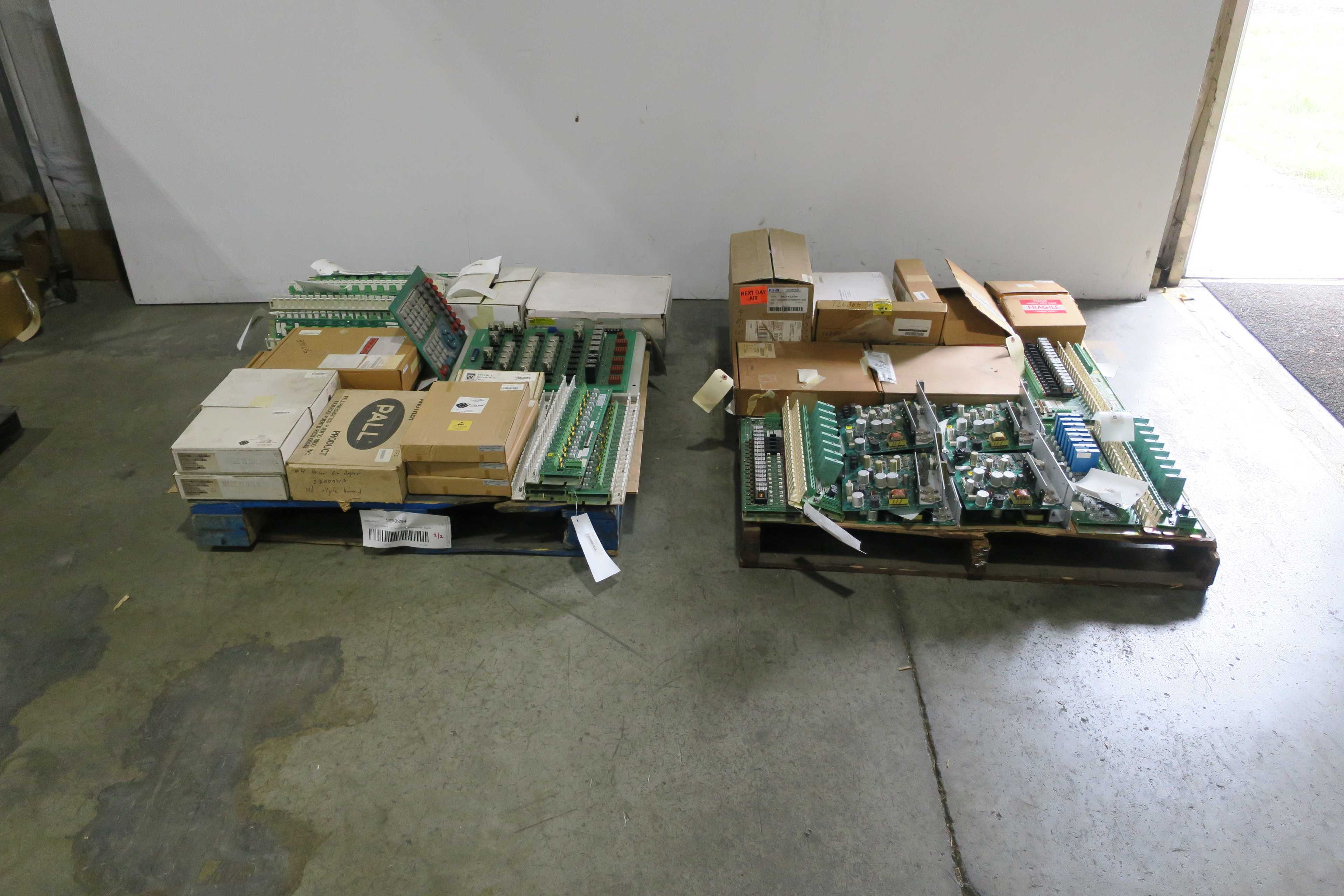 SKU 1780854 - 2 PALLETS OF ASSORTED PCB BOARDS - PCB CIRCUIT BOARDS
