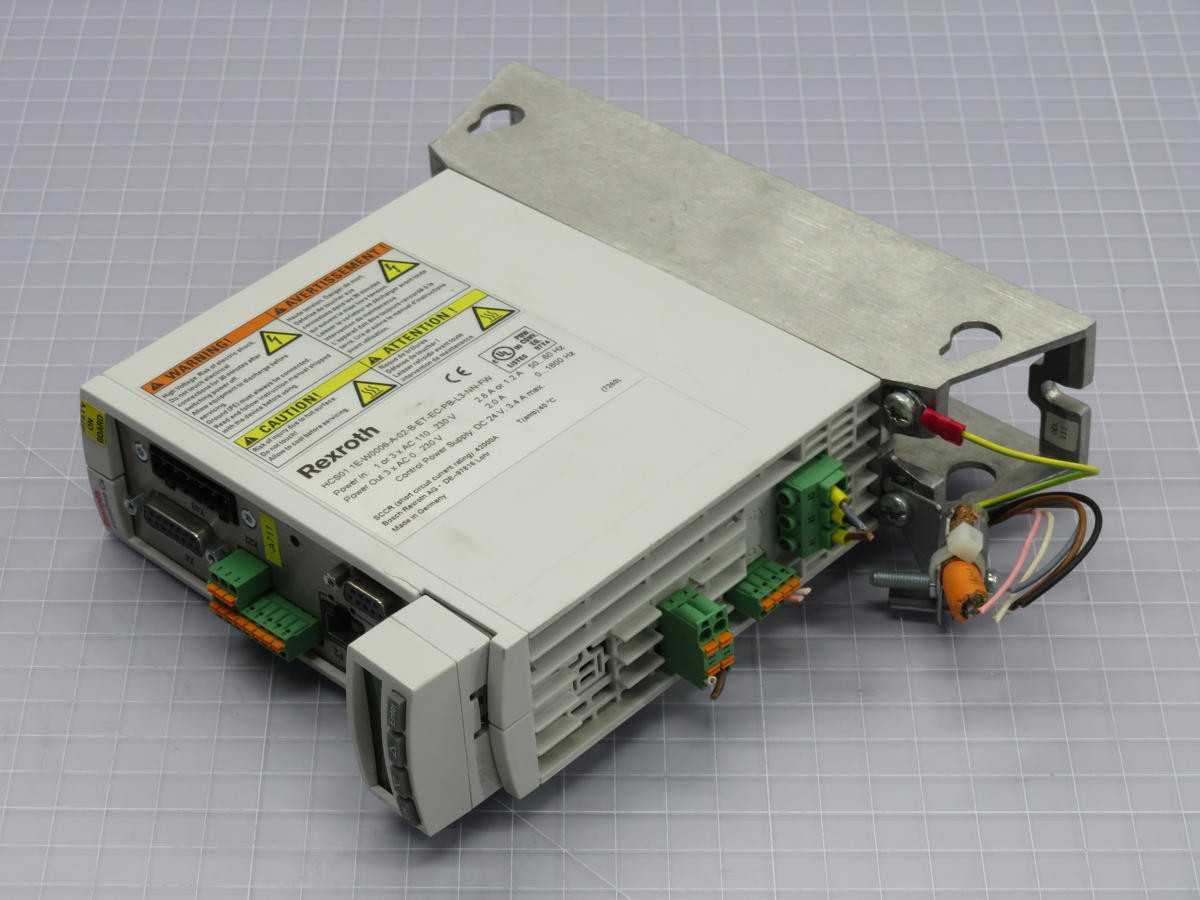 REXROTH HCS01.1E-W0006-A-02-B-ET-EC-PB-L3-NN-FW INDRADRIVE COMPACT CONVERTER T213481 - SERVO
