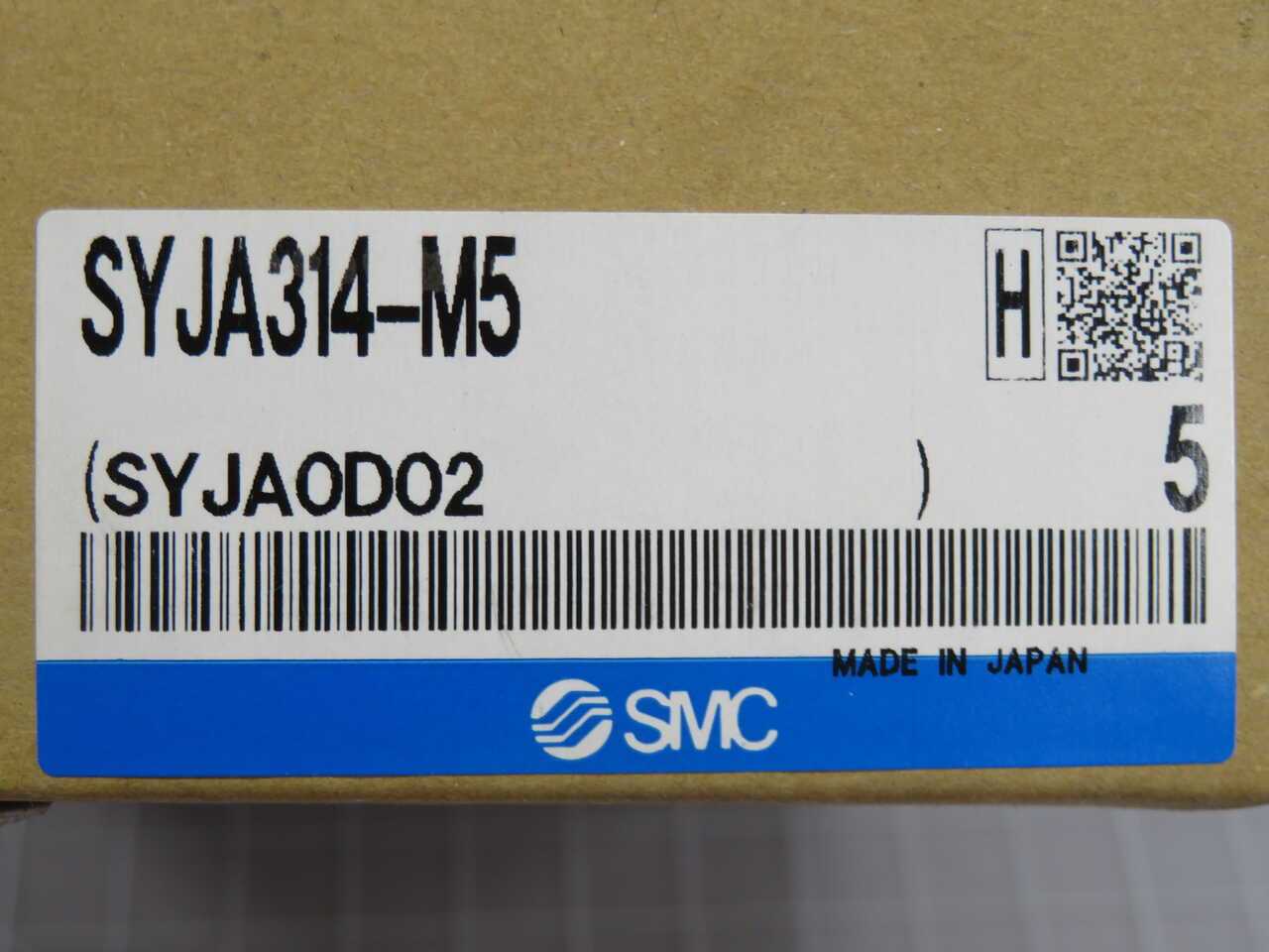 LOT OF 5 SMC SYJA314-M5 SOLENOID VALVES T271248 - PNEUMATIC VALVE