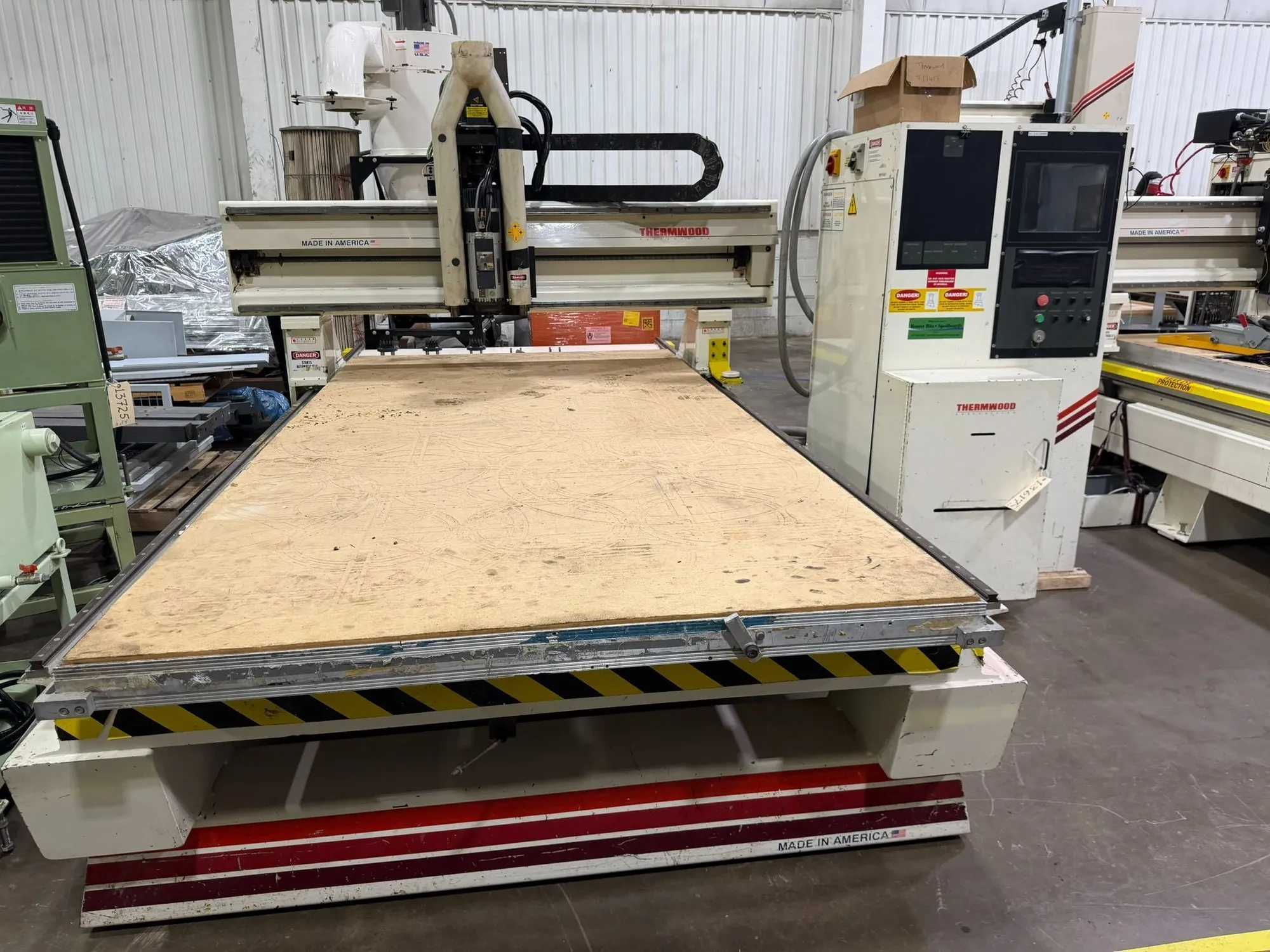 2006 Thermwood CS45 CNC Router 5'X10' 3-Axis 12HP Spindle & 7 ATC - Gen II Control - CNC ROUTERS