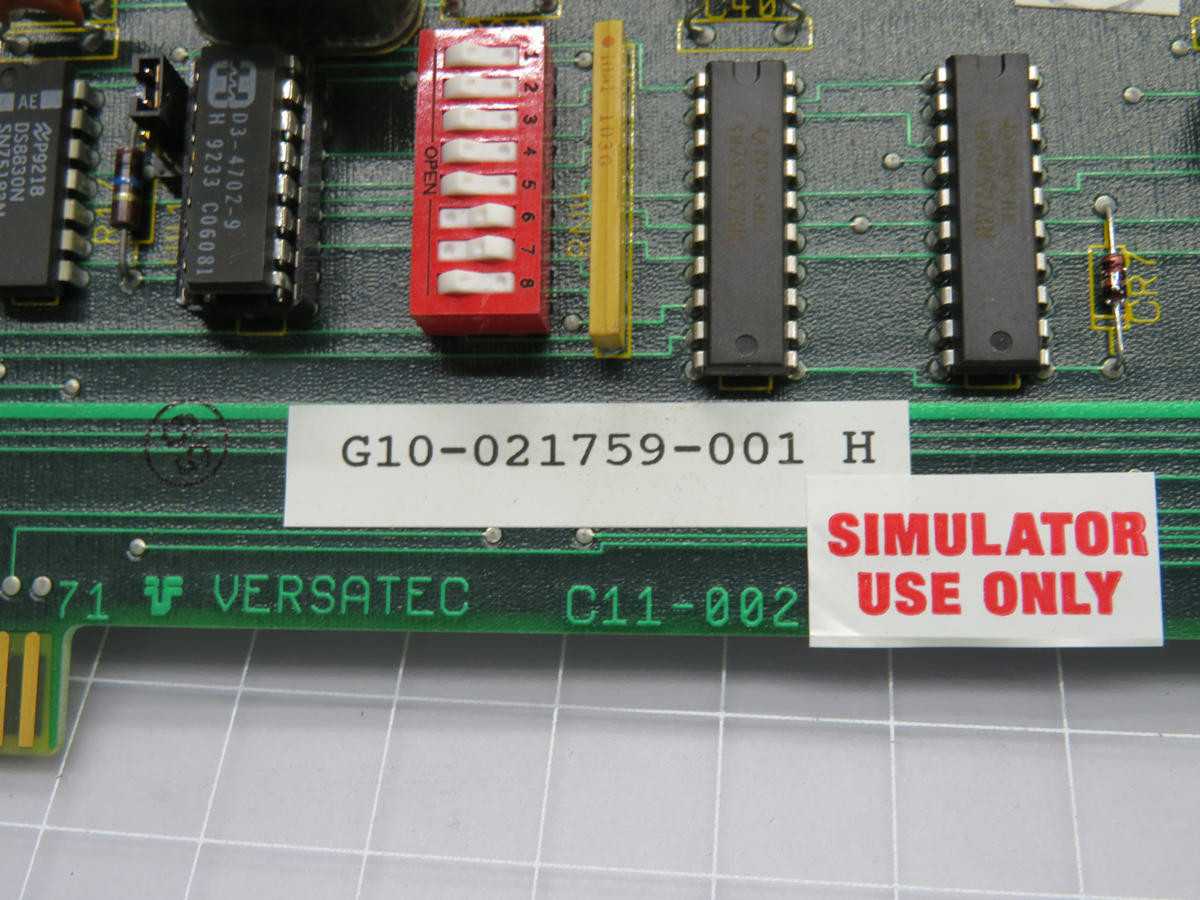 VERSATEC G10-021759-001 PCB CIRCUIT BOARD REV H T218689 - PCB CIRCUIT BOARDS