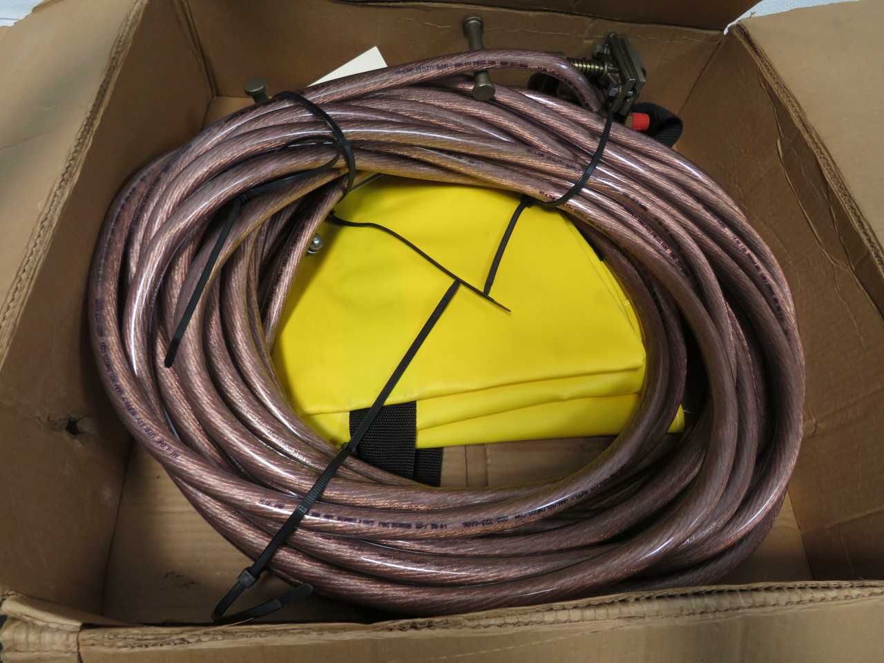 ENTERGHY S 7568 HLGA10CX75 CABLE GROUND 1/04WG 1/C STR COP CLR PVC 75 FT T187278 - ELECTRICAL WIRE