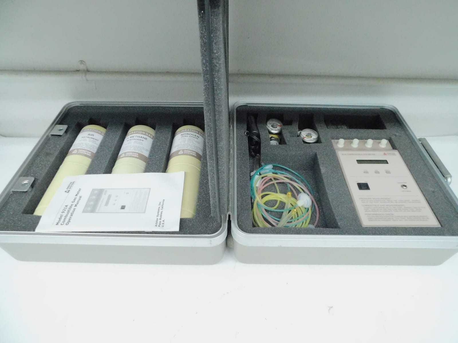 ARBITER SYSTEMS 921A COMBUSTIBLE GAS METER FOR NITROGEN OIL-FILLED TRANSFORMERS. M7701 - PLANT & FACILITY