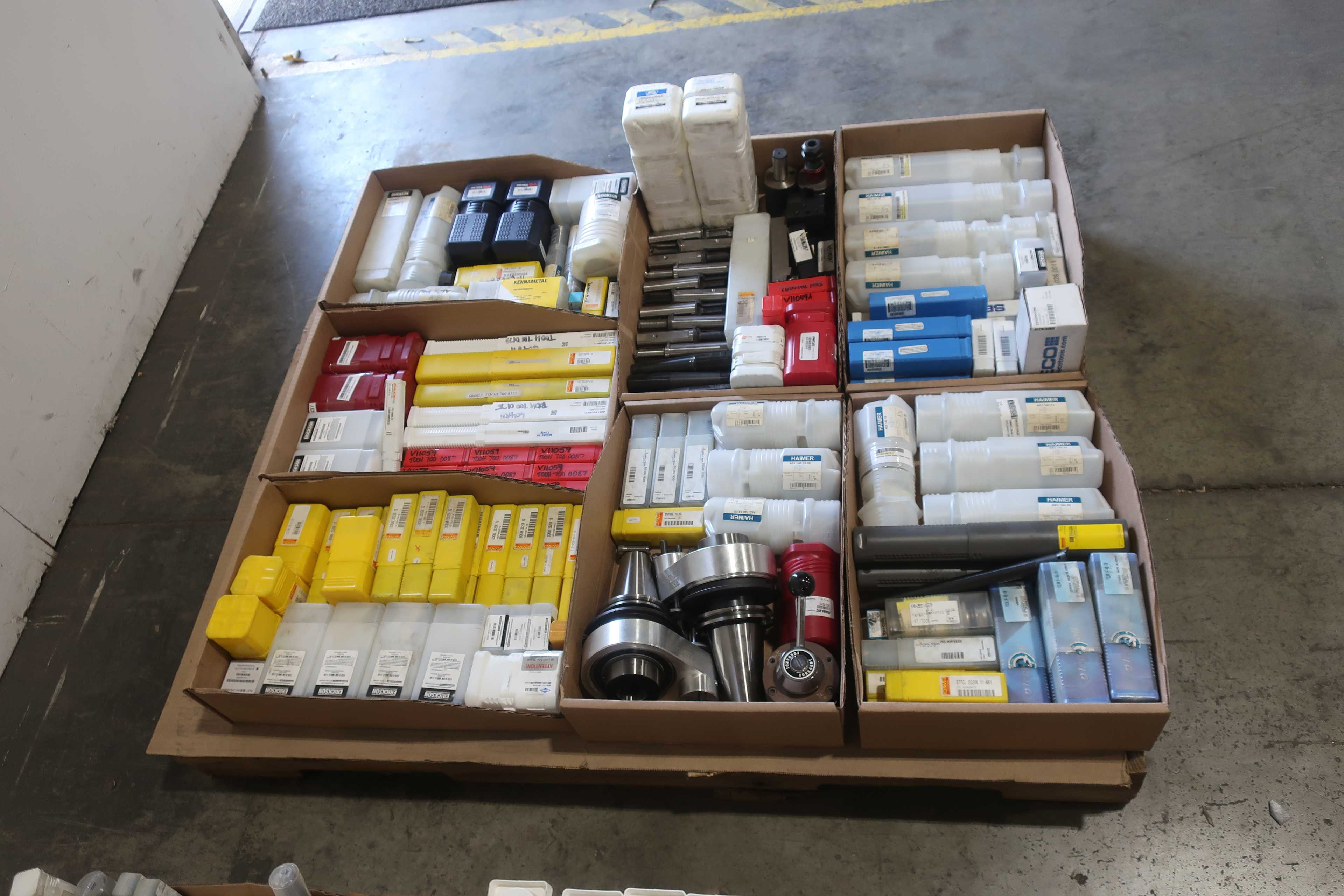 SKU 1770057 - 2 PALLETS OF ASSORTED TOOL HOLDERS - MACHINING EQUIPMENT